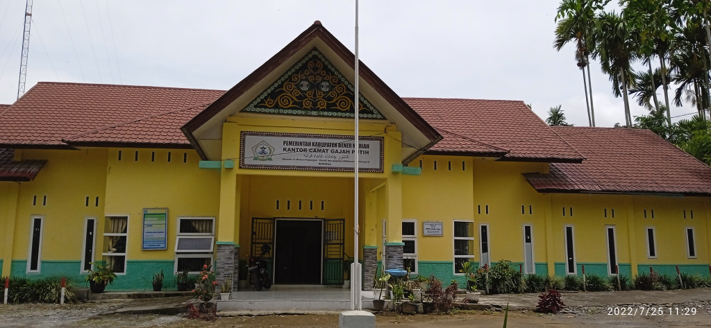 Kantor Camat Gajah Putih Kabupaten Bener Meriah Propinsi Aceh